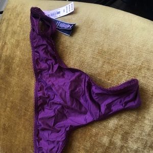 Brand new, Victoria’s Secret, purple thong